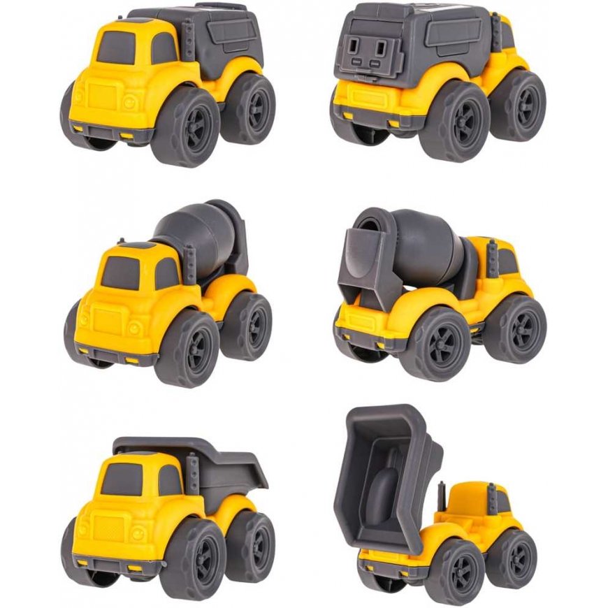 WOOPIE 4in1 Set tow truck-construction vehicles – 2