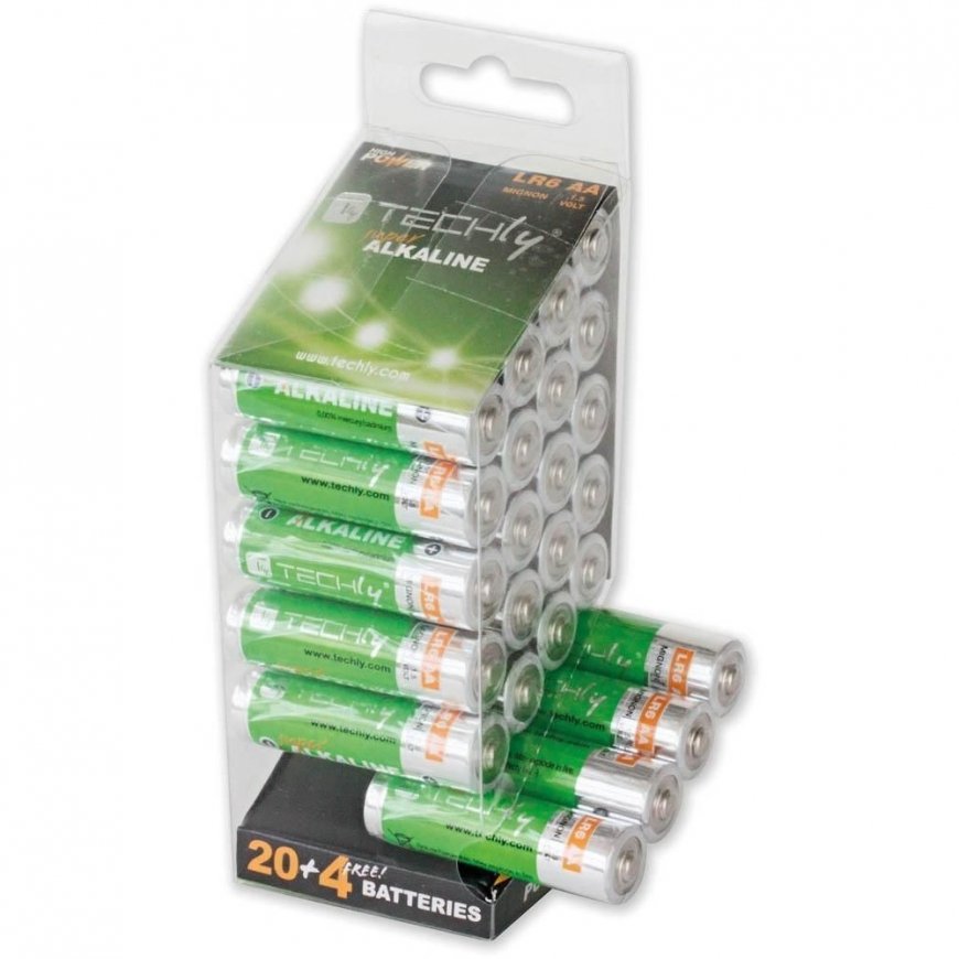 Techly LR06 AA 1.5V Kertakäyttöinen akku Alkali
