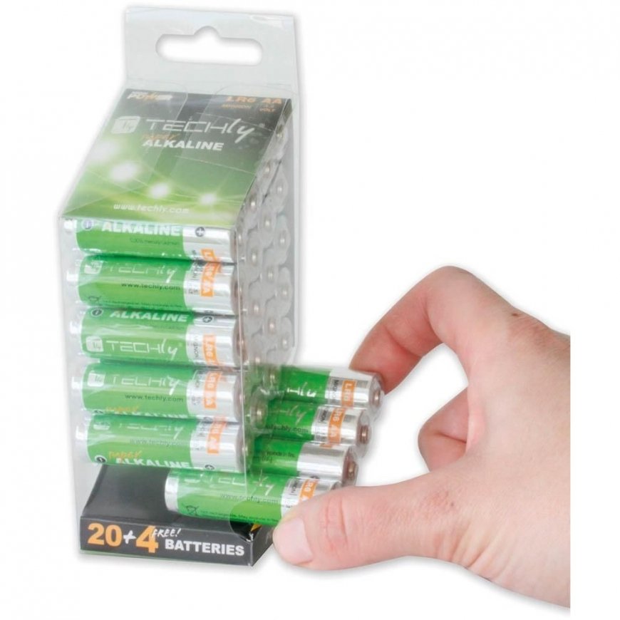 Techly LR06 AA 1.5V Ühekordne patarei Aluseline – 2