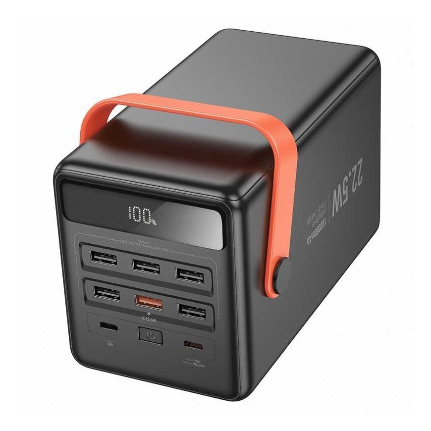 External battery Power Bank Hoco J142 22.5W+PD20W 100000mAh black – 3
