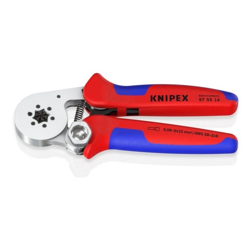 Antgalių užspaudimo replės su savaiminiu susireguliavimu KNIPEX 975514