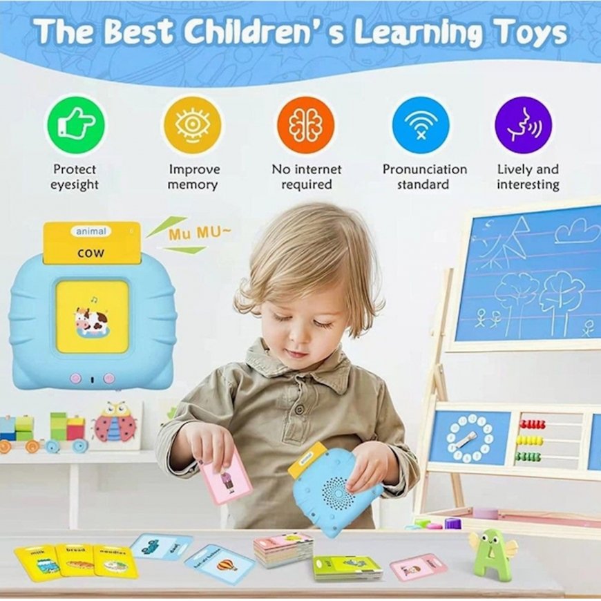 Kiddyz Игрушка для Обучения Речи с Карточками 112 шт. Английское – 5
