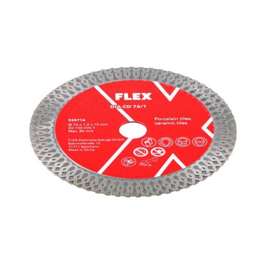 Flex Accessories Diamond Cutting Disc FLEX DIA-CD 76mm