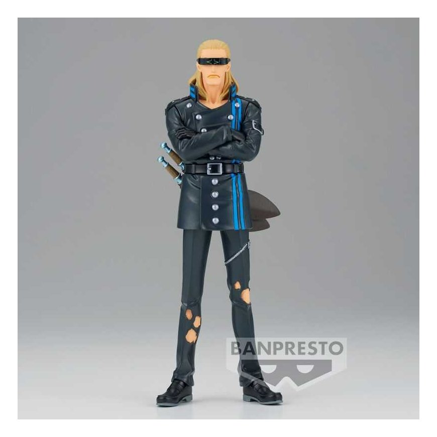 Banpresto One Piece Didžiosios linijos serija Filmas Raudona Helmeppo figūra 17cm – 2