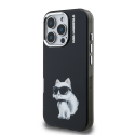 Karl Lagerfeld IML Aquarelle Choupette dėklas, skirtas iPhone 16 Pro, Juodas Karl Lagerfeld IML Aquarelle Choupette dėklas, skirtas iPhone 16 Pro, Juodas