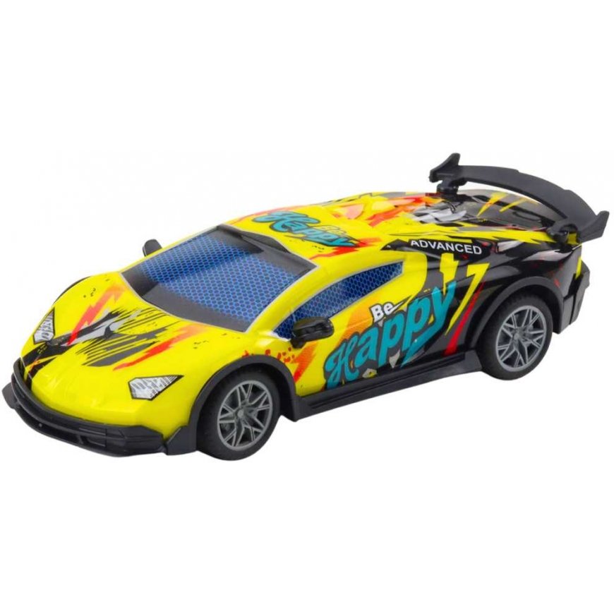 Lean Toys Remote Controlled Sports Car 1:22 with LED Lighting – 3