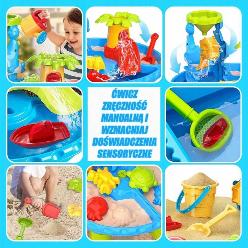 WOOPIE water table with chair, 16 accessories – 5