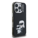 Karl Lagerfeld IML akvareļu Karl un Choupette vāciņš, paredzēts iPhone 16 Pro Max Melns Karl Lagerfeld IML akvareļu Karl un Choupette vāciņš, paredzēts iPhone 16 Pro Max Melns
