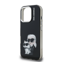 Karl Lagerfeld IML akvareļu Karl un Choupette vāciņš, paredzēts iPhone 16 Pro Max Melns Karl Lagerfeld IML akvareļu Karl un Choupette vāciņš, paredzēts iPhone 16 Pro Max Melns