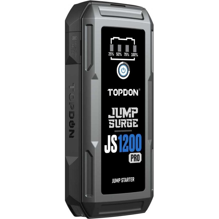 Viking TOPDON Auto Käivitusakumulator JumpSurge 1200 PRO, 10000 mAh – 4