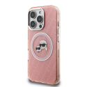 Karl Lagerfeld IML K&CH Heads toistuvan logon "MagSafe" kuori iPhone 16 Pro Max:lle, vaaleanpunainen Karl Lagerfeld IML K&CH Heads toistuvan logon "MagSafe" kuori iPhone 16 Pro Max:lle, vaaleanpunainen