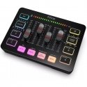 Fifine SC3 garso maišytuvas RGB | Transliacija | XLR | 48V | Juodas vokalas Fifine SC3 garso maišytuvas RGB | Transliacija | XLR | 48V | Juodas vokalas