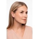 Shiny gold-plated earrings with crystals Shiny gold-plated earrings with crystals