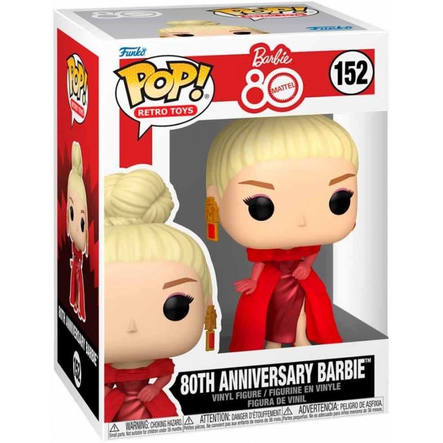FUNKO POP! Vinyl figure: Mattel - 80th Anniversary Barbie