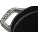 STAUB LA COCOTTE Cast Iron Pot, Oval, 8 ltr, Graphite STAUB LA COCOTTE Cast Iron Pot, Oval, 8 ltr, Graphite