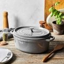 STAUB LA COCOTTE Ketaus pott, ovaalne, 8 l, grafiit