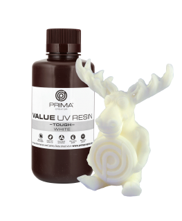 PrimaCreator Value Tough UV resin (like ABS) - 500ml - White