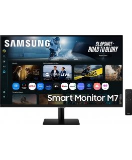 Samsung Smart Monitor M7 (M70F) 32 дюйма 4K-экран, черный