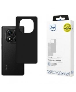 Силиконовый чехол 3mk для Xiaomi Redmi Note 14 Pro 5G - черный
