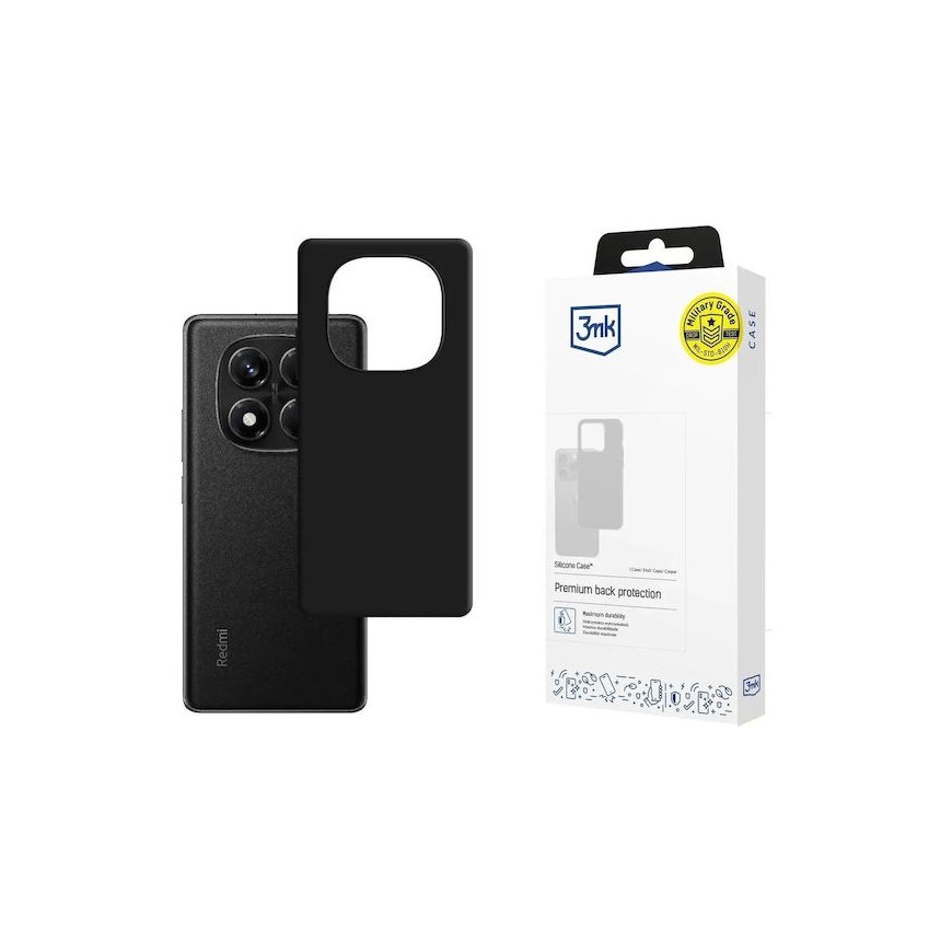 3mk silikoonkaitse Xiaomi Redmi Note 14 Pro 5G jaoks - must – 2