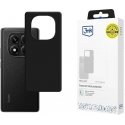 Силиконовый чехол 3mk для Xiaomi Redmi Note 14 Pro 5G - черный Силиконовый чехол 3mk для Xiaomi Redmi Note 14 Pro 5G - черный