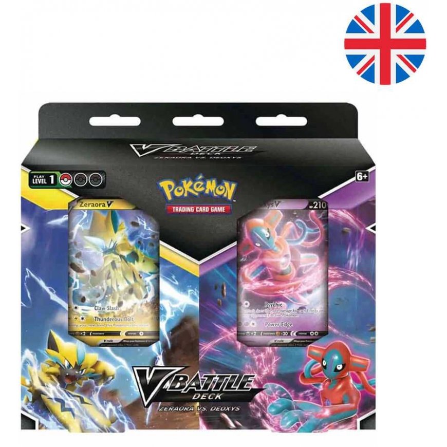 Pokémon Angļu Pokémon Deoxys pret Zeraora