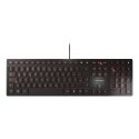 CHERRY KC 6000 Slim keyboard Universal USB QWERTZ German Black