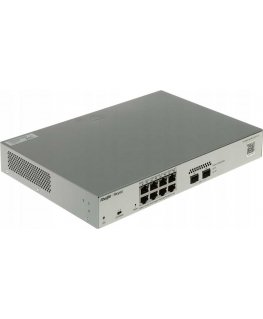 Kytkin Dahua Technology Ruijie Reyee RG-NBS3100-8GT2SFP-P-V2 | Hallittava kytkin, 10 porttia, 8xGE, 8xPoE, 125W, 2xSFP, L2, Työp