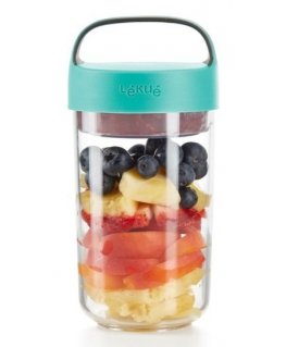 Lékué 888304 food storage container Round Jar 0.6 L Turquoise 1 pc(s)