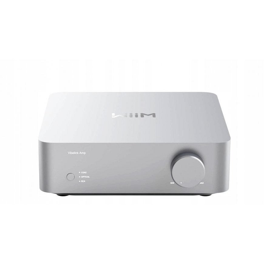 WiiM LPWIVIAMPS Vibelink Amp, 100W teho vahvistin, hopea – 2