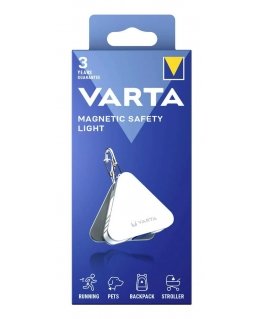 Varta 16621 101 121 sporto saugos žibintas ir (arba) atšvaitas Magnetic safety light Balta Polivinilo chloridas (PVC) Bėgimas