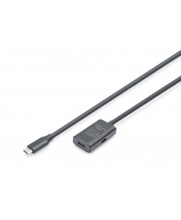 Digitus DA-73108 USB-kaabel USB 3.2 Gen 1 (3.1 Gen 1) 5 m USB C Must