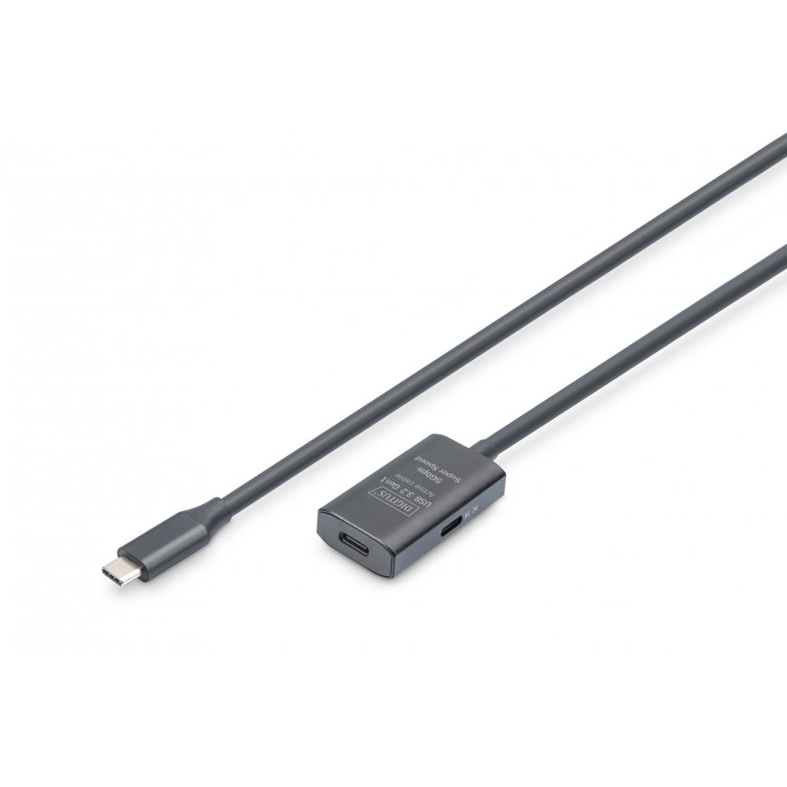 Digitus DA-73108 USB-kaabel USB 3.2 Gen 1 (3.1 Gen 1) 5 m USB C Must