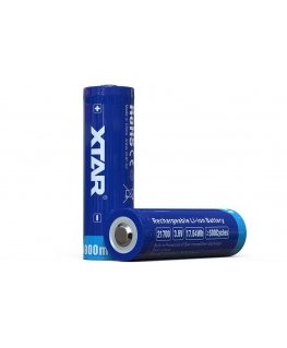 Baterija 21700 Li-Ion 3.7V Xtar 4900mAh (1 vnt.) su apsauga