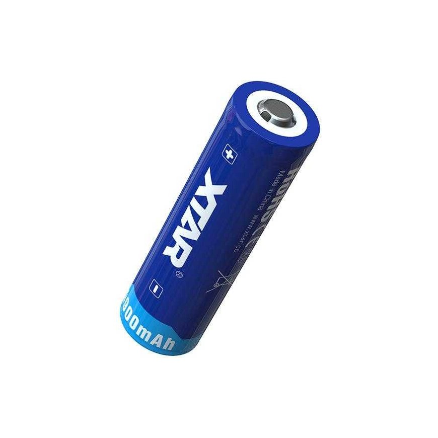 Baterija 21700 Li-Ion 3.7V Xtar 4900mAh (1 vnt.) su apsauga – 3
