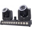 LIGHT4ME CLONE 1 LED RGBW šviesos efektas 2 galvos LIGHT4ME CLONE 1 LED RGBW šviesos efektas 2 galvos