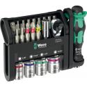 21 pcs 1/4'' tool inspection modular imperial 1 WERA bits and heads [05049001001]