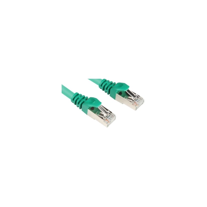 Sharkoon 1.5m Cat.6 S/FTP tinklo kabelis Žalia 1,5 m Cat6 S/FTP (S-STP)