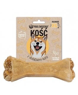 PAKA ZWIERZAKA Luustik koos kitsega XL 17 cm - koeratoit - 115g