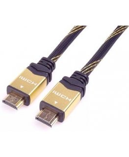PREMIUMCORD HDMI 2.0 High Speed + Ethernet cable HQ, gold-plated connectors, 0.5m