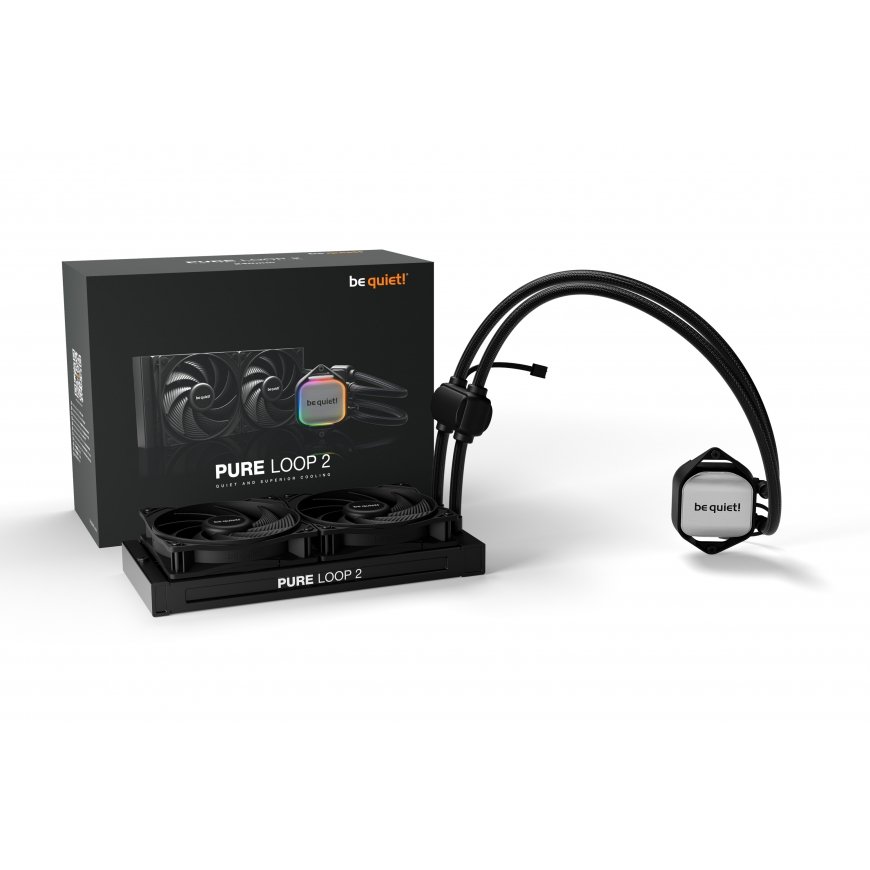 be quiet! Pure Loop 2 | 240mm Процессор All-in-one liquid cooler 12 cm Черный 1 шт – 2