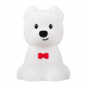 Rabbit Friends 'Redleaf' silly dog silicone LED lamp