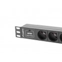 Lanberg PDU-03E-0200-BK maitinimo paskirstymo įrenginys 3 AC išvestis(ys / čių) 1U Juoda Lanberg PDU-03E-0200-BK maitinimo paskirstymo įrenginys 3 AC išvestis(ys / čių) 1U Juoda