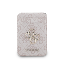 Dēklis Guess 4G Metal Logo MagSafe Kartes slots Statīvs Rozā Dēklis Guess 4G Metal Logo MagSafe Kartes slots Statīvs Rozā