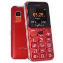 myPhone Halo Easy 4,32 cm (1.7") 70 g Harmaa, Punainen Yksinkertainen puhelin myPhone Halo Easy 4,32 cm (1.7") 70 g Harmaa, Punainen Yksinkertainen puhelin