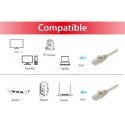 Equip Cat.6 U/UTP Patch Cable, 10m, Beige Equip Cat.6 U/UTP Patch Cable, 10m, Beige