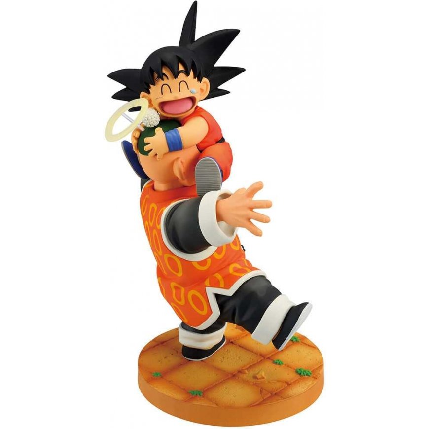 Banpresto Dragon Ball Dragon History II Son Goku ir senelis Son Gohan Ichibansho figūrėlė 16cm – 2