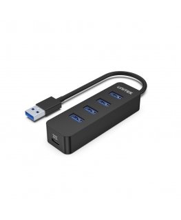 UNITEK uHUB Q4 USB 3.2 Gen 1 (3.1 Gen 1) Type-A 5000 Mbit/s Must