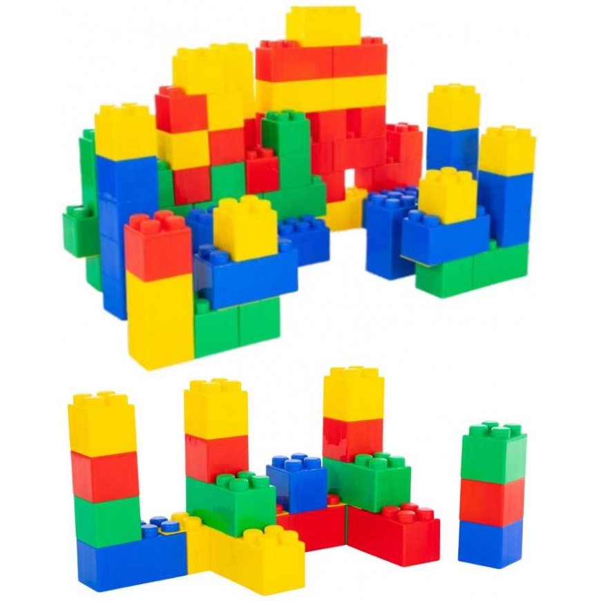 Lean Toys Large Building Block Set, 28.5x9x9 cm, 20 pcs. – 2