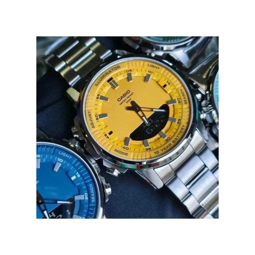 Vīriešu pulkstenis CASIO AMW-880D-9A + KASTE – 3